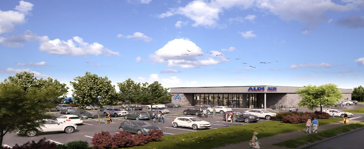 Image illustrant le projet Aldi Phalsbourg